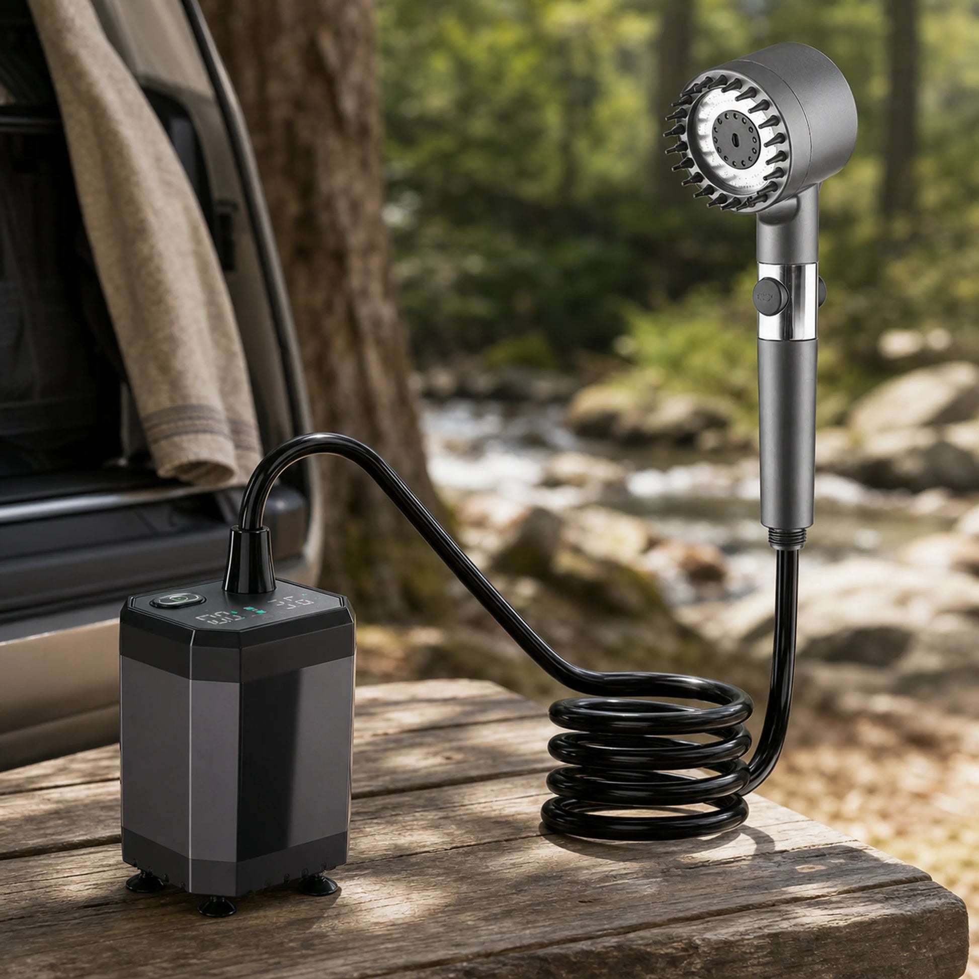Portable Camp Shower Pump