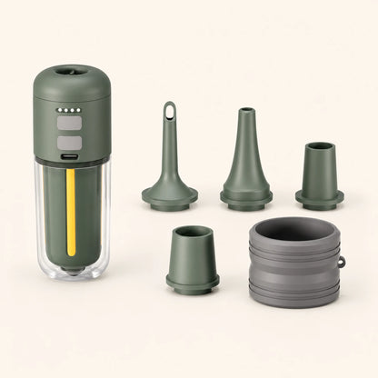 Rechargeable Camping Lantern — Green