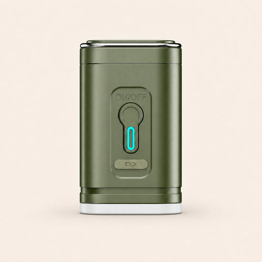 Mini Electric Air Pump — Green, product only
