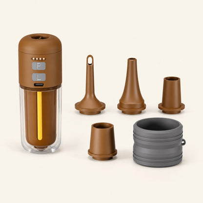 Rechargeable Camping Lantern — Brown