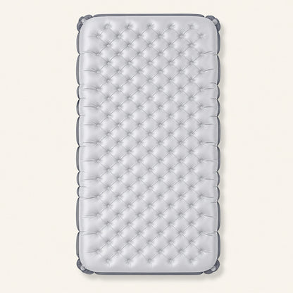 Insulated Inflatable Camping Mattress — Silver GrayRectangular;198*63*10cm