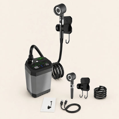 Rechargeable Outdoor Shower Kit — Configuration 51744