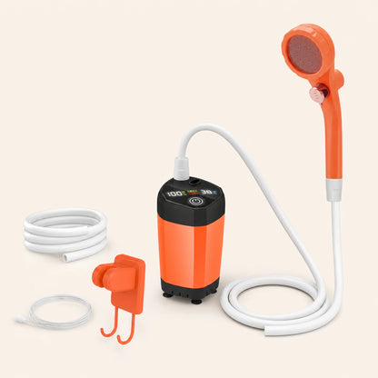 Rechargeable Outdoor Shower Kit — C1Model 6000mAh